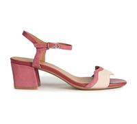 Geox Women's D New Eraklia 50 Sandal, Cyclamen Nude, 42 EU