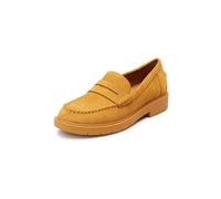 Geox Women's D Spherica Ec1 Moccasin, Senape, 38 EU