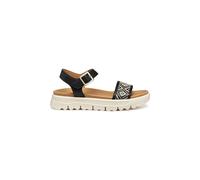Geox Sandalo da donna D XAND 2.1S C Wedge, nero, 41 EU