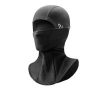 Geoyien Sottocasco Sci, Ski Mask, Passamontagna, Sottocasco Moto, Strisce Riflettenti, Design di Buco per Occhiali, Orlo Allungato, per Sci e Ciclismo