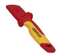GEPCO Coltello per cavi 1000V - Strumento isolato per elettricisti 180 mm