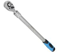 GEPCO Cricchetto telescopico 1/2 pollici - regolabile 460-600 mm - Cricchetto reversibile con manico telescopico e pulsante di sgancio rapido | Chiave a cricchetto - Coppia fino a 600 Nm