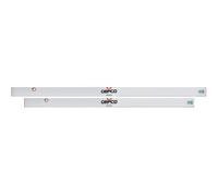 GEPCO Riga da Muratore 2pz 180-200 cm Alu Putzlatte - 2 Livelle a Bolla