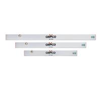GEPCO Riga da Muratore 3pz Set 100-120-150 cm Alu - 2 Livelle a Bolla
