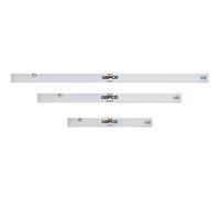 GEPCO Riga da Muratore 3pz Set 100-150-200 cm Alu - 2 Livelle a Bolla
