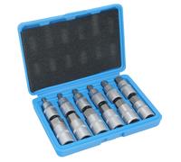 GEPCO Set di bussole 5-22 mm esagonali maschio inserti 1/2" per viti a brugola