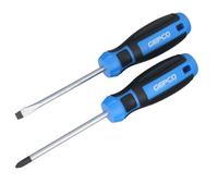 GEPCO Set di cacciaviti a 2 pezzi con intaglio da 6 mm e PH2 lungo 100 mm
