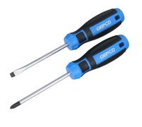 GEPCO Set di cacciaviti a 2 pezzi con intaglio da 6 mm e PH2 lungo 100 mm