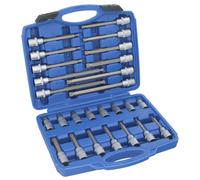 GEPCO Set di inserti per XZN scanalati attacco quadro 1/2" M5-M16 26 pezzi