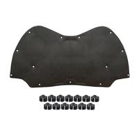 GEPCO - Tappetino isolante per cofano, con clip, compatibile con Seat Leon 1P 2006-2013