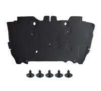 GEPCO - Tappetino isolante per cofano, per JEEP WRANGLER JK 2007-2018 con clip