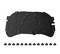 GEPCO Tappetino isolante per cofano VW Golf IV 1997-2006 Bora 1998-2005 Clips