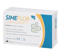 Gepharma Simeflor – Polvere orosolubile contro diarrea e gonfiore addominale – 10 bustine da 2 g