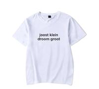 GEPLUM T-Shirt Vintage da Uomo E Donna Jo-ost Singer Klein 2D Classica con Stampa A Maniche Corte Hip Hop Ampia Harajuku Top Maglietta Girocollo XXS-4XL-White||m