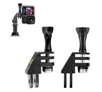 GEPULY Akaso - Supporto verticale per GoPro, adattatore a gomito con direzione a 90°, accessori per action camera Akaso Go Pro Hero 13/12/11/10/9/Insta360/DJI OSMO Action 5/4/3, con foro filettato da