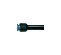 Ger. Connettore, nipplo » serie blu «, red., f. Schl.-Außen-Ø 6, Steckn. 8, numero di lavoratori. Max. 15 bar, plastica/MS vern.