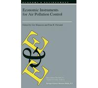 Ger Klaassen Economic Instruments for Air Pollution Control (Copertina rigida)