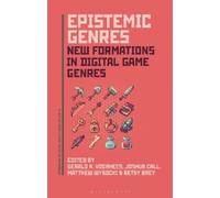 Gerald A. Voorhees Epistemic Genres (Copertina rigida)