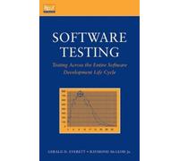 Gerald D. Everett Raymond McLeod Software Testing (Copertina rigida) IEEE Press