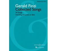 Gerald Finzi Collected Songs: 54 Songs Including 8 Cycles or Sets: Medium/Low Vo