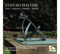 Gerald Finzi Finzi/Leighton/Howells/Walton: Even Such Is Time Album