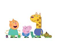 Gerald, George E Pedro Cartone Ritagli Peppa Pig Multi Confezione 5 Gratis