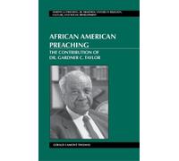 Gerald Lamont Thomas African American Preaching (Copertina rigida)