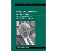 Gerald Lamont Thomas African American Preaching (Tascabile)