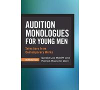 Gerald Lee Ratliff Audition Monologues for Young Men (Tascabile)