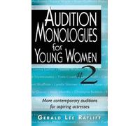 Gerald Lee Ratliff Audition Monologues for Young Women #2 (Copertina rigida)