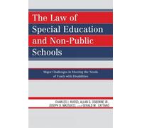 Gerald M. Cattaro Joseph D. Massucci Char The Law of Special Educat (Tascabile)