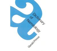 Gerald Prince A Dictionary of Narratology (Tascabile)