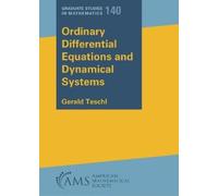 Gerald Teschl Ordinary Differential Equations and Dynamical Systems (Tascabile)