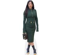 Geraldine Nakache (Green Dress) a grandezza naturale