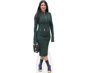 Geraldine Nakache (Green Dress) a grandezza naturale