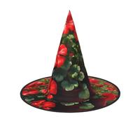Gerani rossi 1 pz Halloween strega cappello costume partito cappello adatto per giochi teatrali accessori