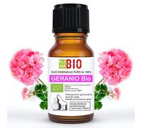 Geranio Bio Olio essenziale 100% Puro 10 ml - Uso interno Terapeutico Alimentare Diffusori Aromaterapia Cosmetica Cucina - Laborbio