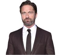 Gerard Butler (Brown Suit) Ritaglio di buddy a metà corpo