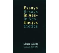 Gerard Genette Essays in Aesthetics (Tascabile) Stages