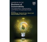 Gerard George Handbook on the Business of Sustainability (Copertina rigida)