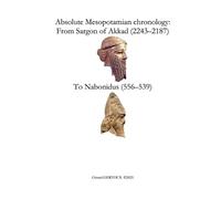 Gerard Gertoux Absolute Mesopotamian chronology (Tascabile)