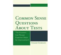 Gerard Giordano Common Sense Questions about Tests (Tascabile)