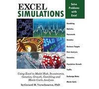 Gerard M. Verschuuren Excel Simulations (Tascabile)