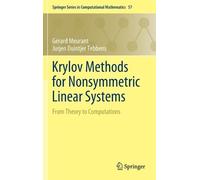 Gérard Meurant Jurjen Duin Krylov Methods for Nonsymmetric Li (Copertina rigida)