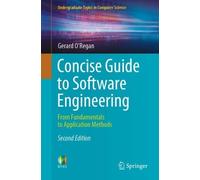 Gerard O'Regan Concise Guide to Software Engineering (Tascabile)