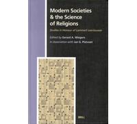Gerard Wiegers Modern Societies & the Science of Religions (Copertina rigida)