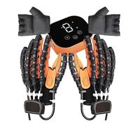 GERAZAHO Guanti Robot per Riabilitazione con entrambe Le Mani, Terapia di Massaggio per Il Recupero delle Dita dell'emiplegia da Ictus, Guanti per Riabilitazione Robot con Le Dita