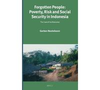 Gerben Nooteboo Forgotten People: Poverty, Risk and Social Se (Copertina rigida)