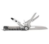 Gerber Attrezzo multi-uso con 8 funzioni, Coltello a lama liscia, ArmBar Drive, Grigio scuro, Acciaio inox/Alluminio, 31-003830