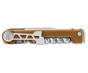 Gerber Attrezzo multi-uso con 8 funzioni, Coltello a lama liscia, ArmBar Cork, Arancione, Acciaio inox/Alluminio, 30-001582